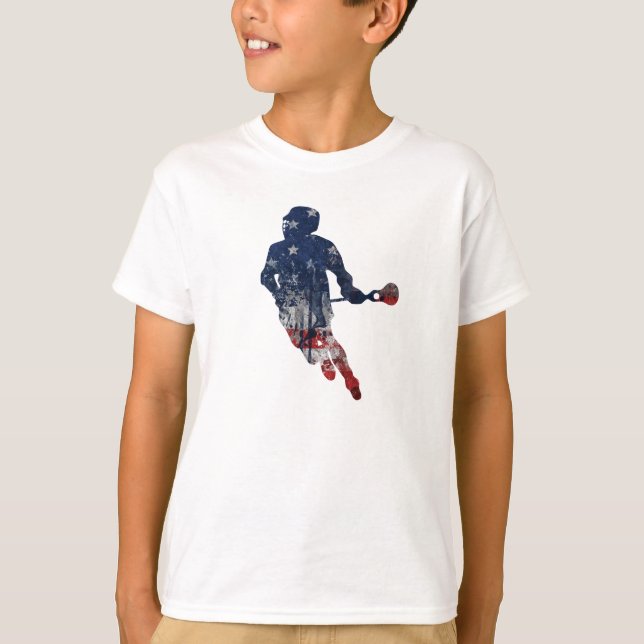Camiseta Jugar a Lax (Anverso)