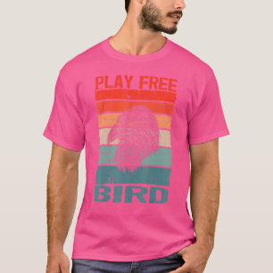 Camiseta Jugar a Pájaro Libre Patriótico Balde Águila 4 de 