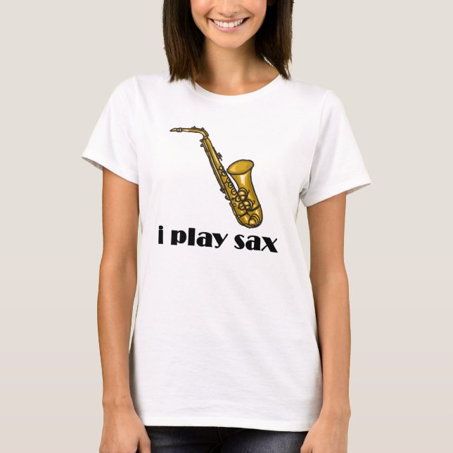 Camiseta Jugar a Sax (Anverso)