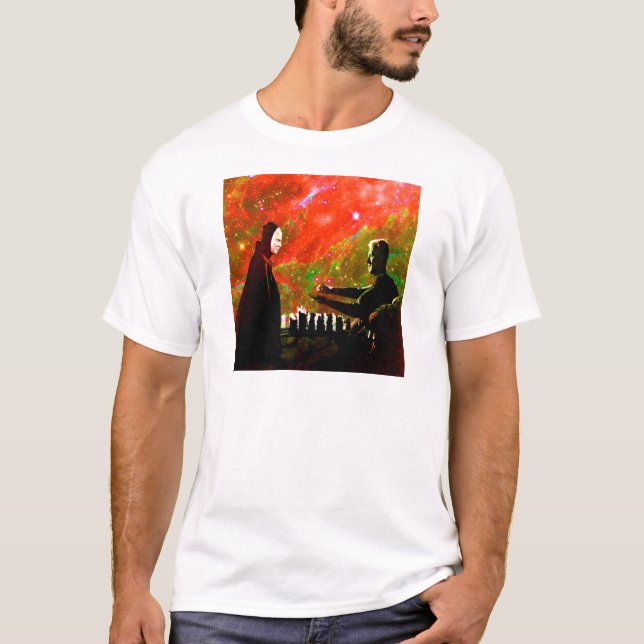 Camiseta Jugar al ajedrez con muerte (Anverso)