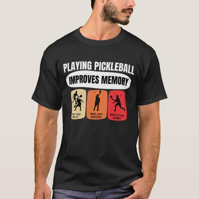Camiseta Jugar al baloncesto mejora la memoria (Anverso)