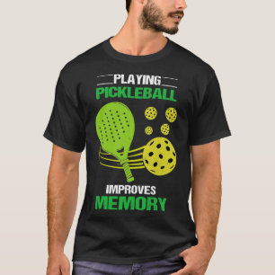 Camiseta Jugar al baloncesto mejora la memoria de Picklebal