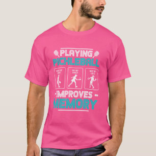 Camiseta Jugar al baloncesto mejora la memoria de Picklebal