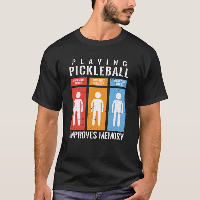 Camiseta Jugar al baloncesto mejora la memoria del juego de (Anverso)