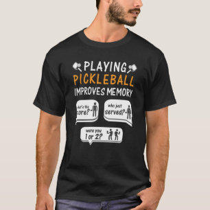 Camiseta Jugar al baloncesto mejora la memoria del juego de