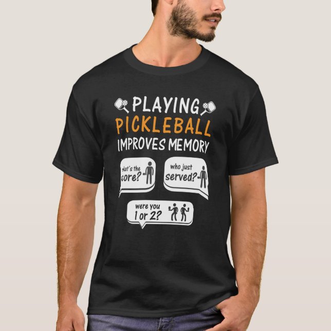 Camiseta Jugar al baloncesto mejora la memoria del juego de (Anverso)