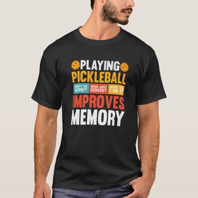 Camiseta Jugar al baloncesto mejora la memoria del reproduc (Anverso)