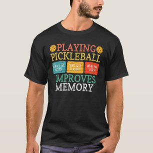 Camiseta Jugar al baloncesto mejora la memoria del reti del
