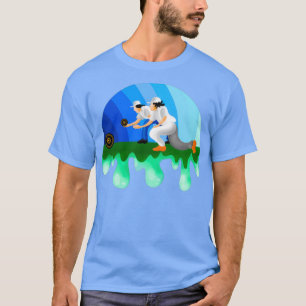 Camiseta jugar al bolos jugar al césped deportes T