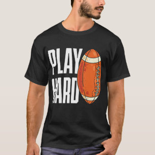 Camiseta Jugar al fútbol americano duro