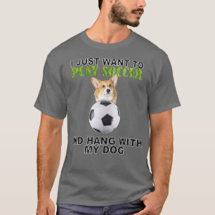 Camiseta Jugar al fútbol Hang W Dog Corgi116