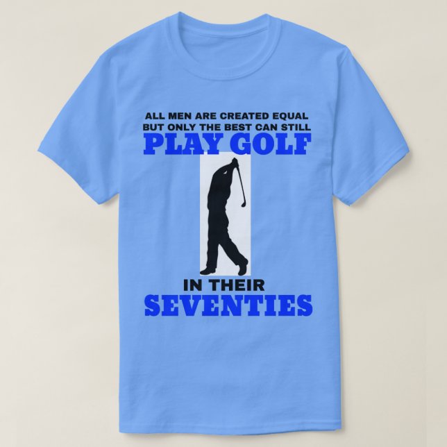 Camiseta Jugar al golf (Diseño del anverso)