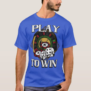 Camiseta Jugar al jugador de Casino Win
