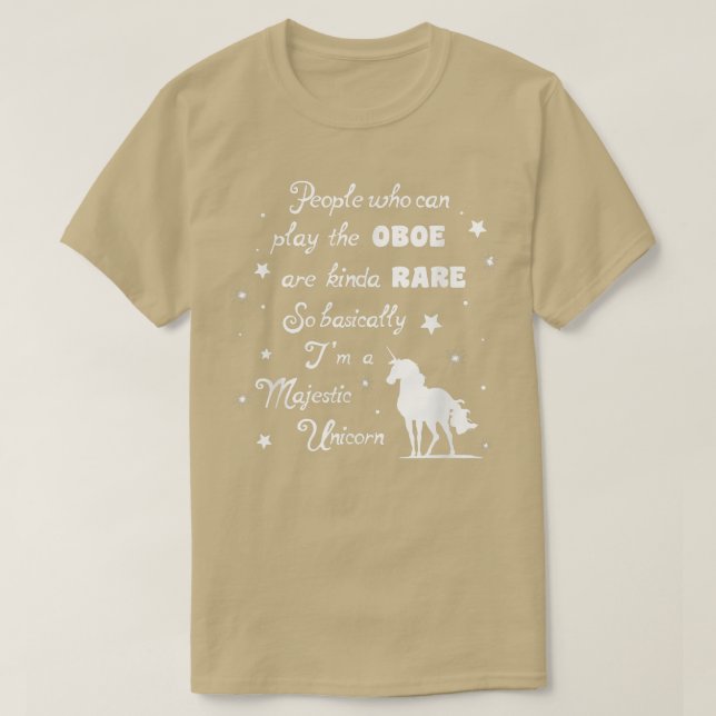 Camiseta Jugar al Oboe significa básicamente que soy un Mus (Diseño del anverso)