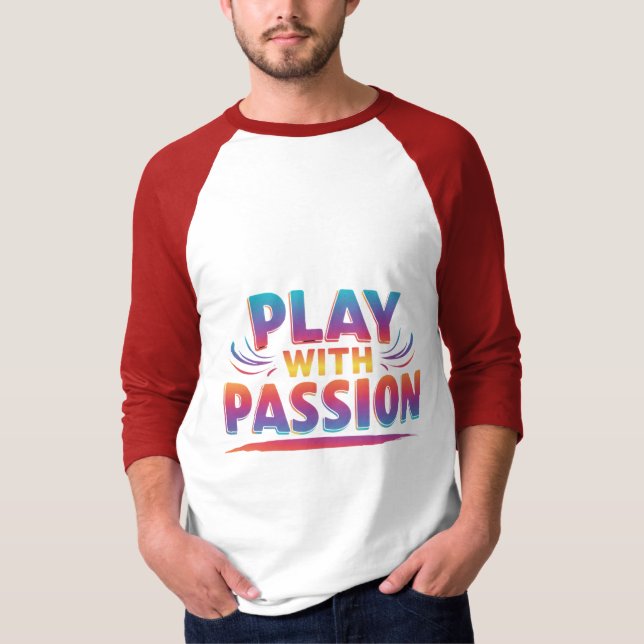 Camiseta Jugar con pasión (Anverso)