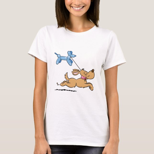 Camiseta Jugar el perro (Anverso)