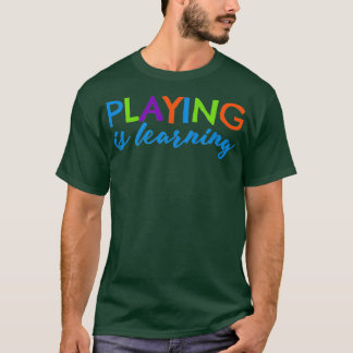 Camiseta Jugar es aprender a jugar en la primera infancia p