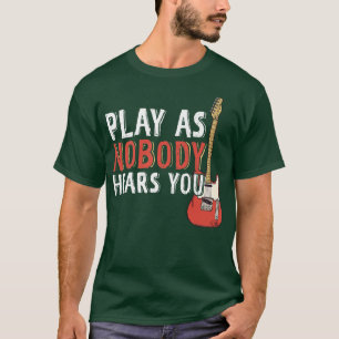 Camiseta Jugar mientras nadie te oiga Gui de música de guit
