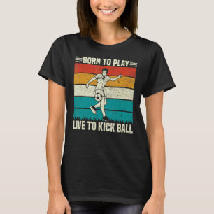 Camiseta Jugar Y Vivir Para El Jugador De Fútbol De Kick Ba