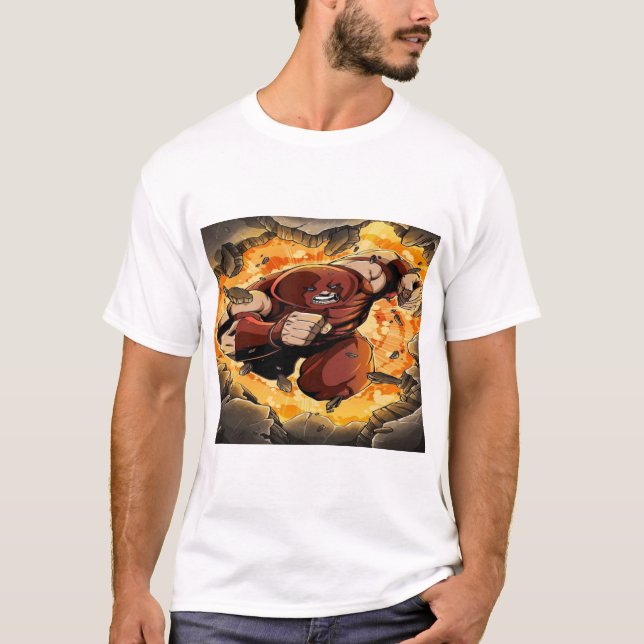 Camiseta Juggernaut X-Men: Poder Imparable (Anverso)