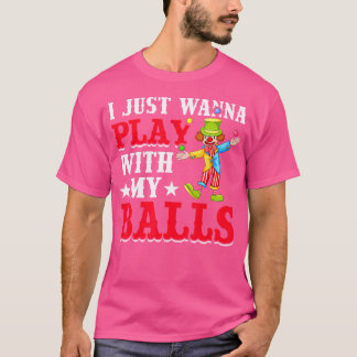 Camiseta Jugglers Costume Funny Circus Stuff Juggling Balls