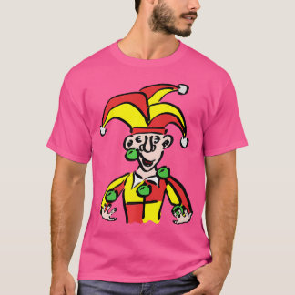 Camiseta Juggling Jester Joker Clown