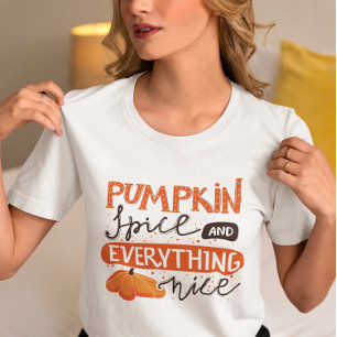 Camiseta Jugo de calabaza y todo lo agradable