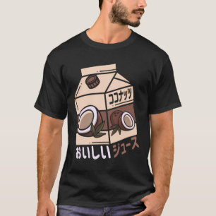 Camiseta Jugo de coco japonés Lemonade Otaku Estética Va