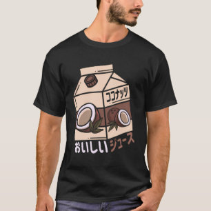 Camiseta Jugo de coco japonés Lemonade Otaku Estética Va
