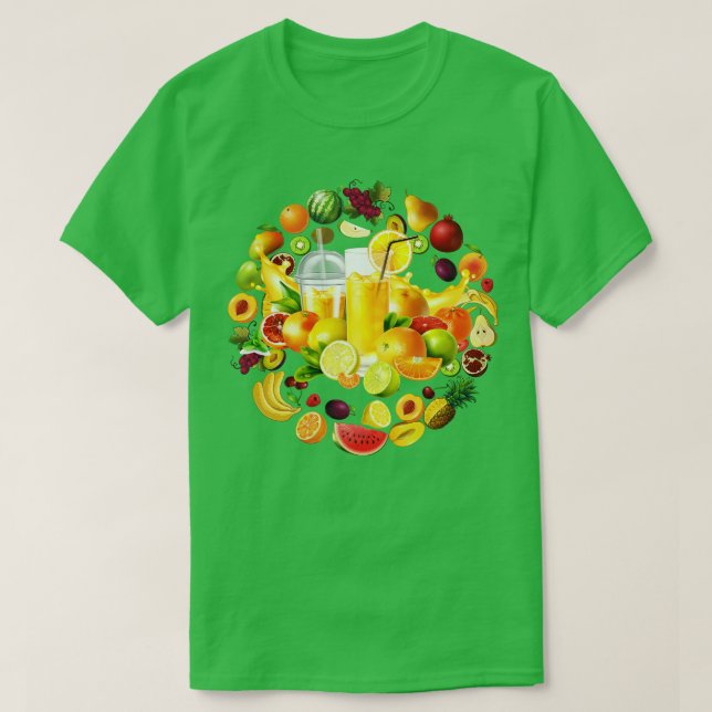Camiseta Jugo de fruta (Diseño del anverso)