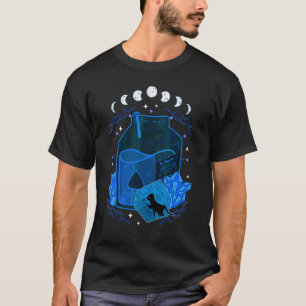 Camiseta Jugo de gato negro de Halloween Brujería de Hallow