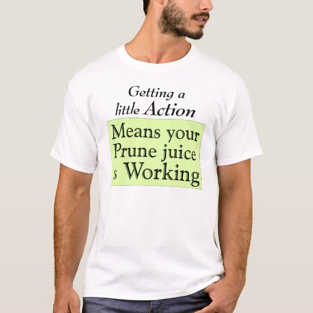 Camiseta Jugo de la pasa (Anverso)