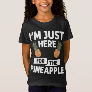 Camiseta Jugo de la planta de fruta de piña Graciosa Cita h