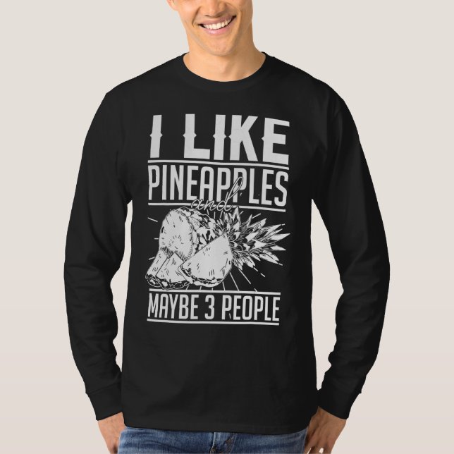 Camiseta Jugo de la planta de fruta de piña Hawaiian Cita 2 (Anverso)