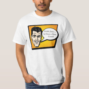 Camiseta Jugo de la salmuera hace hombre de la bueno