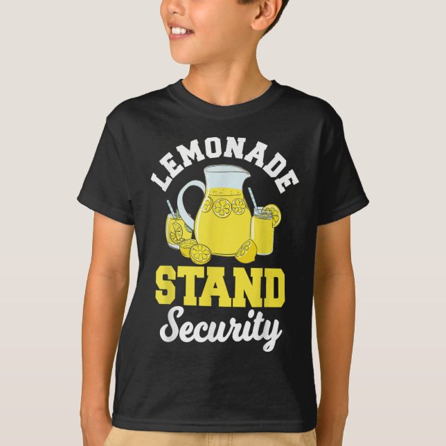 Camiseta Jugo de limón de seguridad de Lemonade verano (Anverso)
