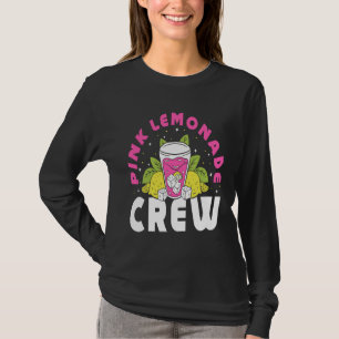 Camiseta Jugo de limón rosa de la tripulación de Lemonade 7