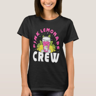 Camiseta Jugo de limón rosa de la tripulación de Lemonade 7