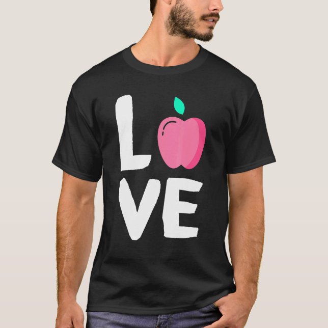Camiseta Jugo de manzana de verano vegan (Anverso)