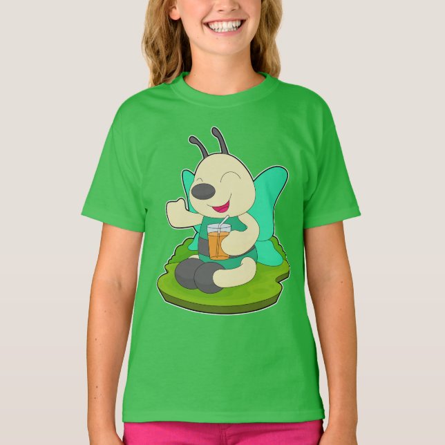 Camiseta Jugo de mariposa (Anverso)