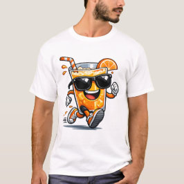 Camiseta Jugo de Naranja Corriendo