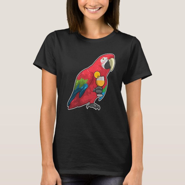Camiseta Jugo de Naranja de loro (Anverso)