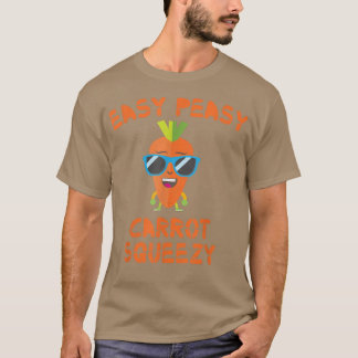 Camiseta Jugo de zanahoria fácil de garganta para beber