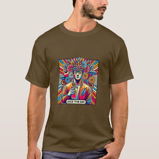 Camiseta Jugo el día (Anverso)