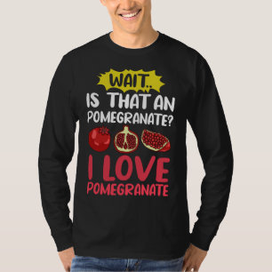 Camiseta Jugo granado Semilla Flor de Fruta