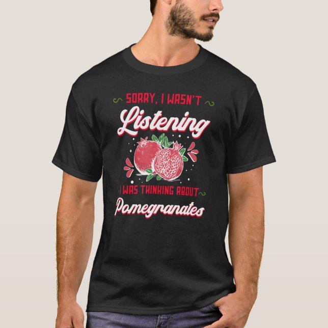 Camiseta Jugo granado Semilla Flor de frutas 2 (Anverso)