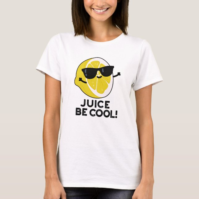 Camiseta Jugo sé Guay Funny Fruit Pun (Anverso)