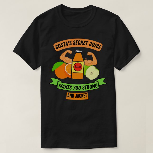Camiseta Jugo secreto de Costax27s (Diseño del anverso)