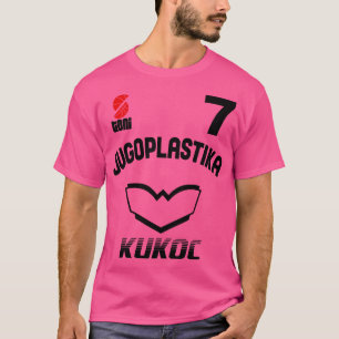 Camiseta Jugoplastika Yugoslavia Croacia Retro Toni Kukoc B