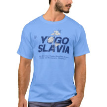 Jugoslawien Balkan Shirt mit Blumen